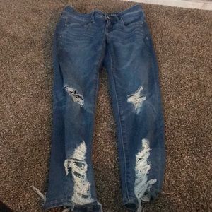 American eagle supper stretch jeans